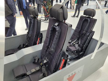 Asientos Crashworthy para aeronaves livianas