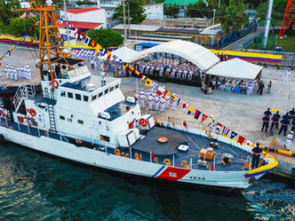La Armada de Colombia recibió tres patrulleras de costa tipo “Island” de Estados Unidos