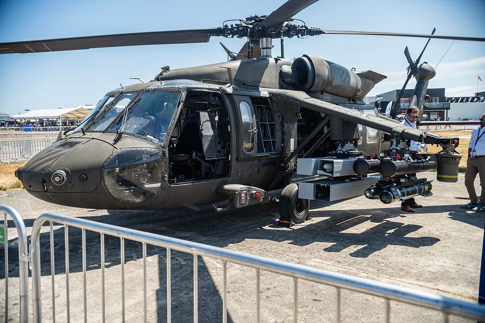 Farnborough 2026: Sikorsky exhibe el Black Hawk con nuevas armas y el Raider