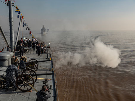 200 años del Combate Naval de los Pozos: la Armada Argentina conmemoró una de sus acciones más heroicas