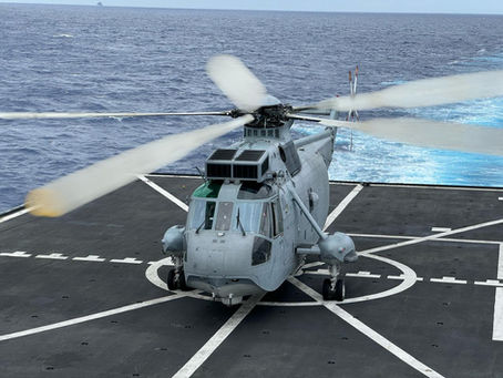 RIMPAC 2024: El BAP Pisco de la Marina de Guerra del Perú operó con la fragata alemana FGS Baden-Württemberg