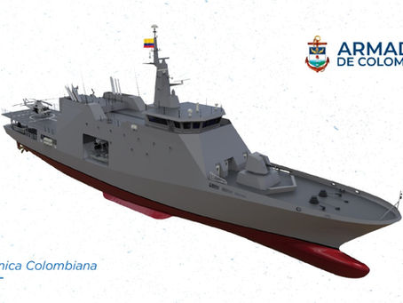 Cotecmar y la Armada de Colombia contratan la construcción de un OPV y un buque logístico.