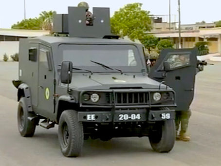 Ecuador presentó el Mammoth Mach-V: un blindado basado en el Agrale Marruá