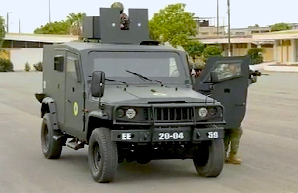 Ecuador presentó el Mammoth Mach-V: un blindado basado en el Agrale Marruá