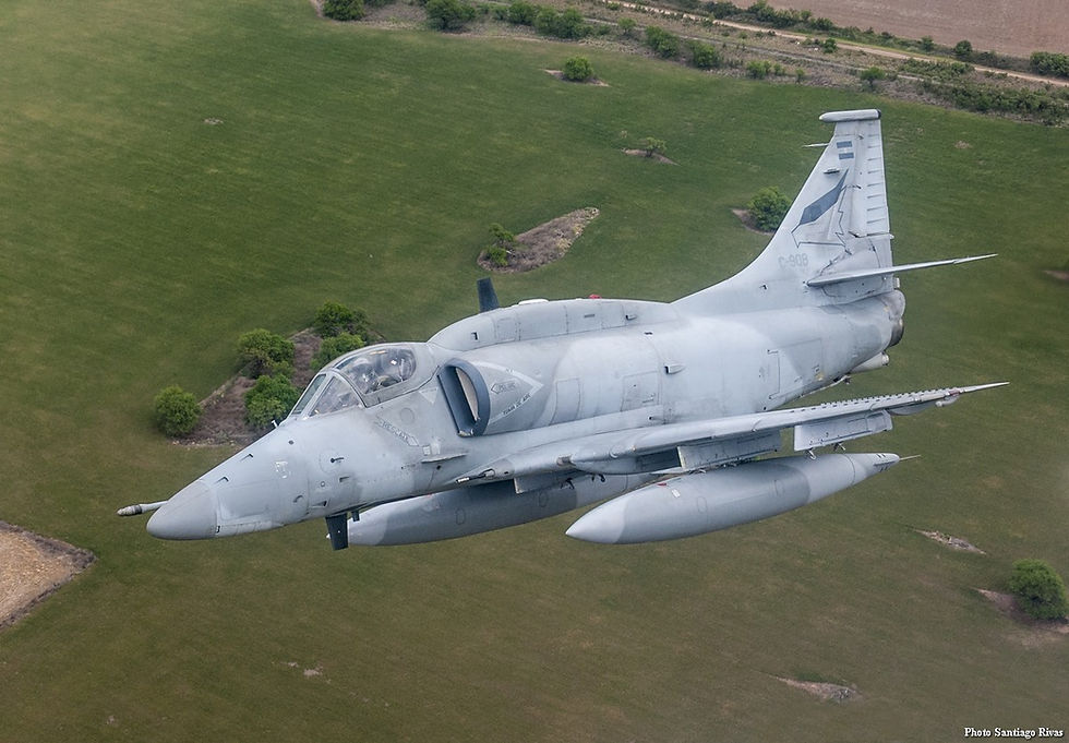 La Fuerza Aérea Argentina retira sus McDonnell Douglas OA/A-4AR Fightinghawk