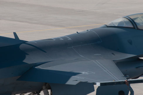 F-16 Block 50 sin refuerzos estructurales