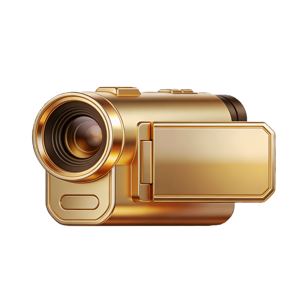 Gold camcorder