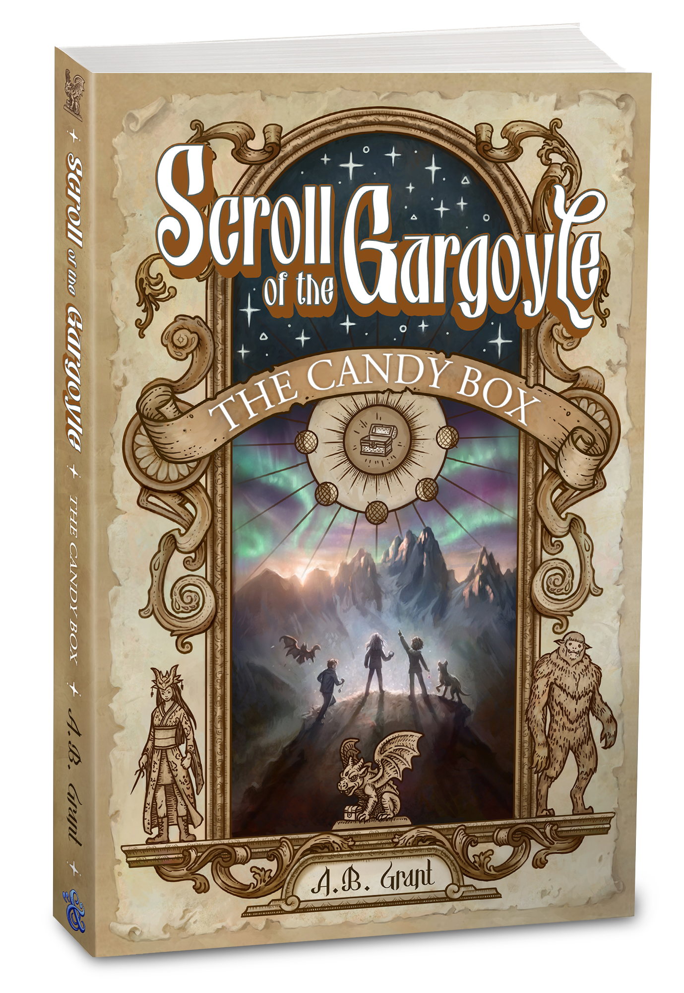 The Candy Box paperback mockup