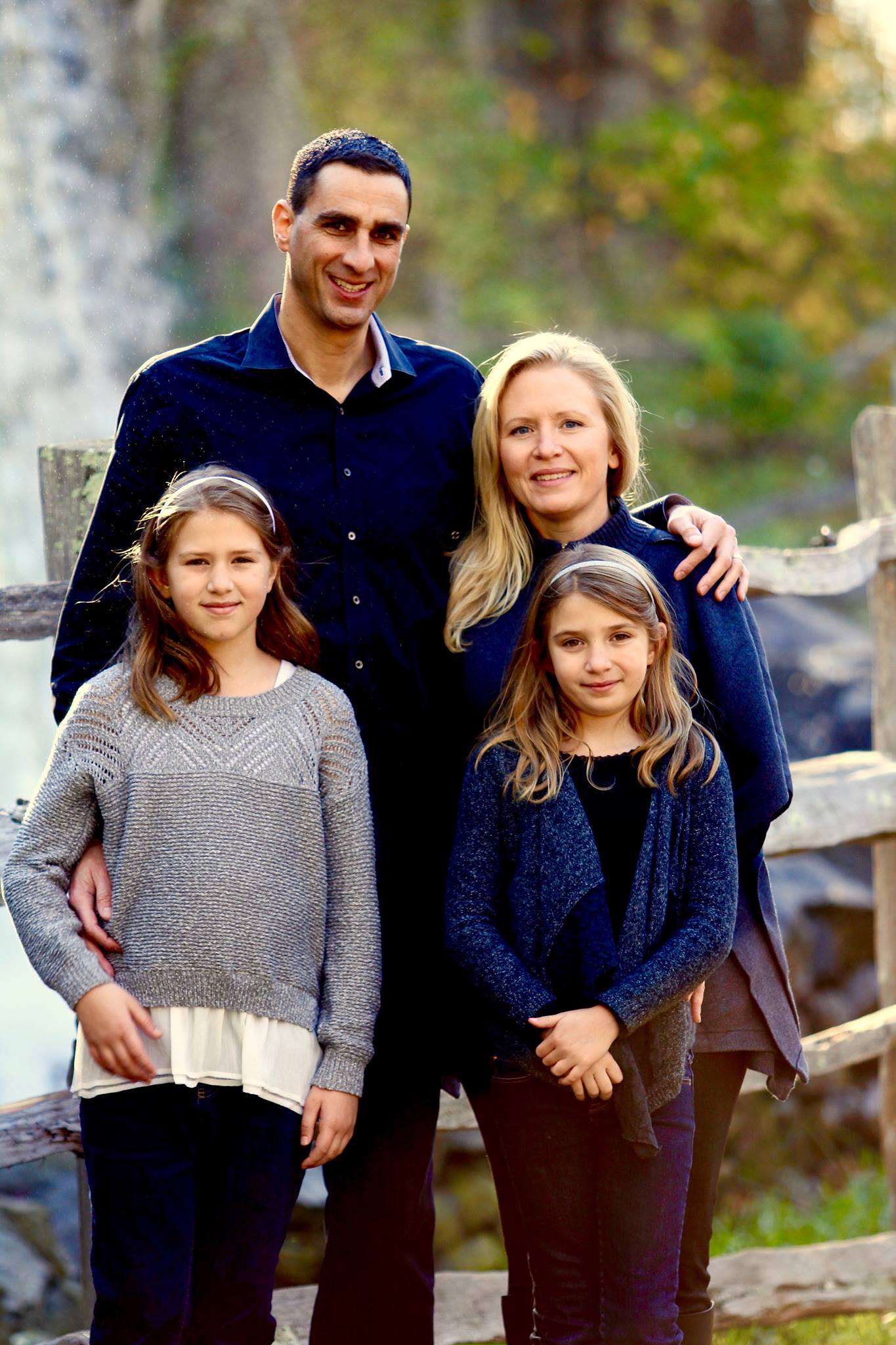 Heidi Sleiman with her family