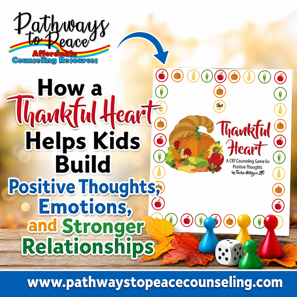 Thankful Heart Helps Kids Build Positive Thoughts