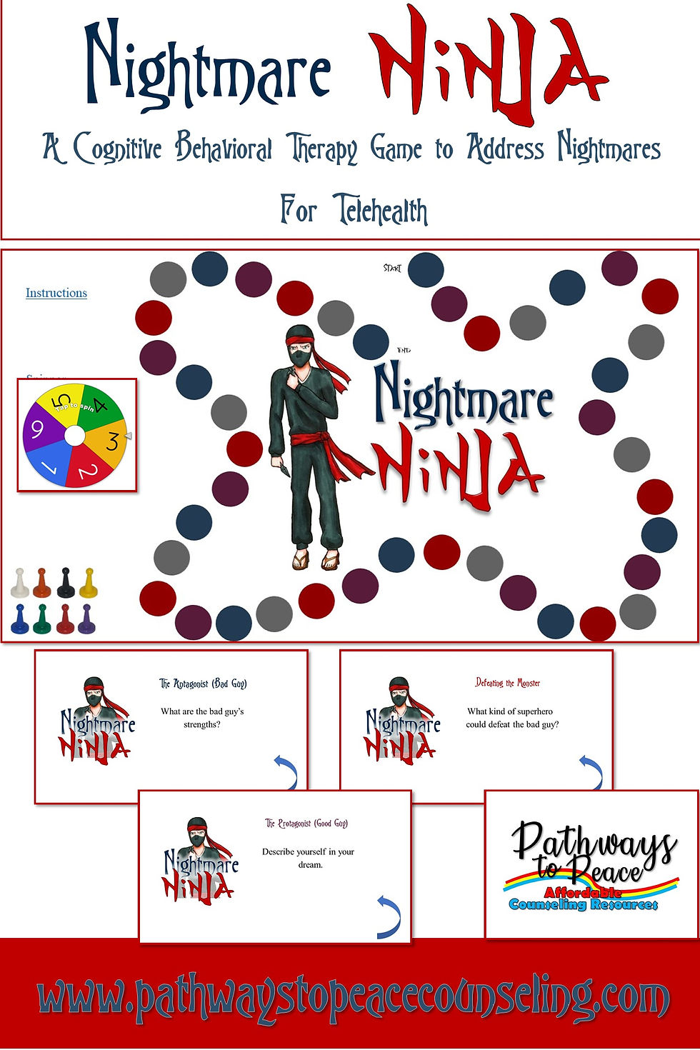 Thumbnail: Nightmare Ninja Telehealth / Online Version