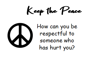 Keep the Peace Cards