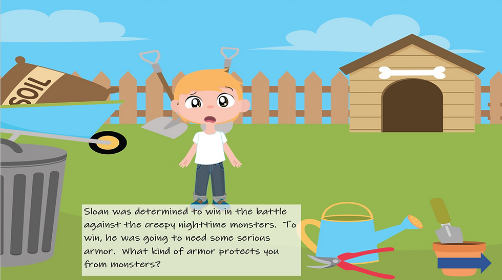 Thumbnail: Sloan the Thought Slayer Book and Game - Telehealth