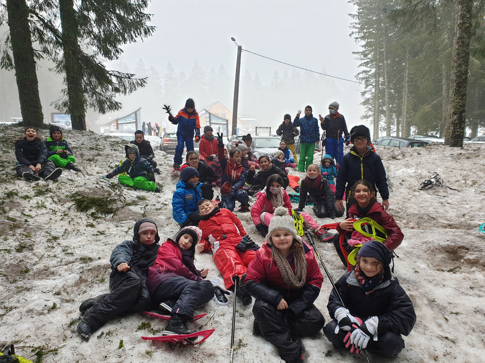 CM1 : Classe de neige