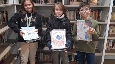Collège : Lauréats du concours de dessin