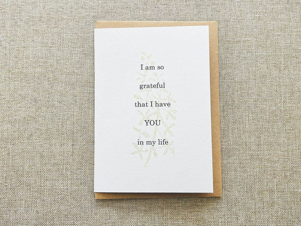 Thumbnail: A card designed to offer friends and loved ones support