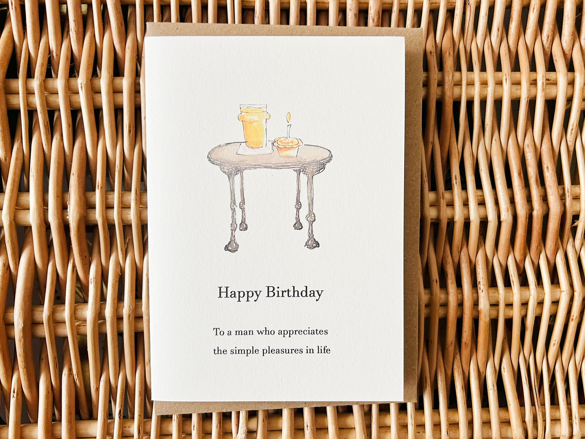 Birthday Pie and Pint - Birthday Card