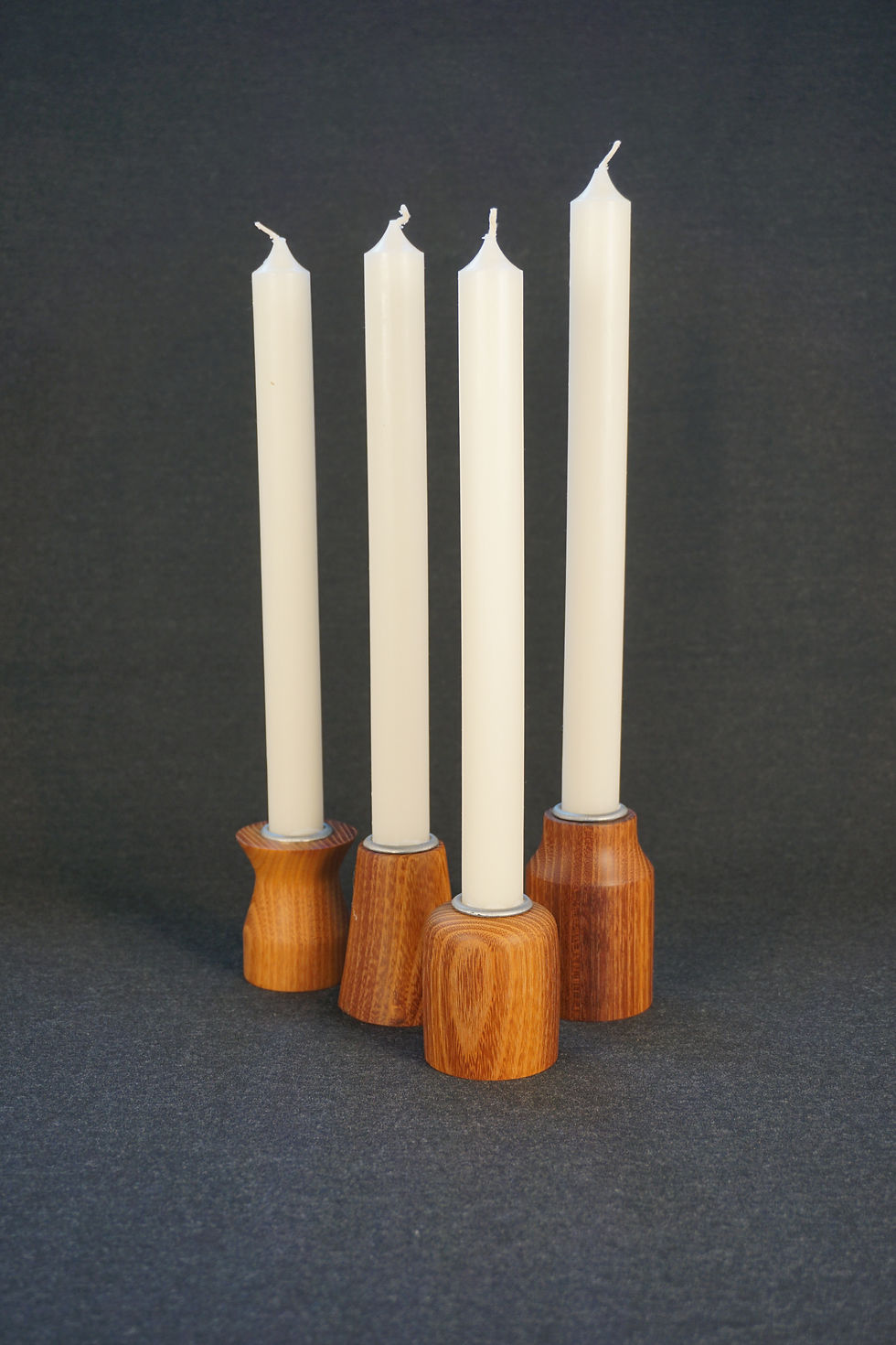 Miniaturbild: Kerzenständer (Teak)