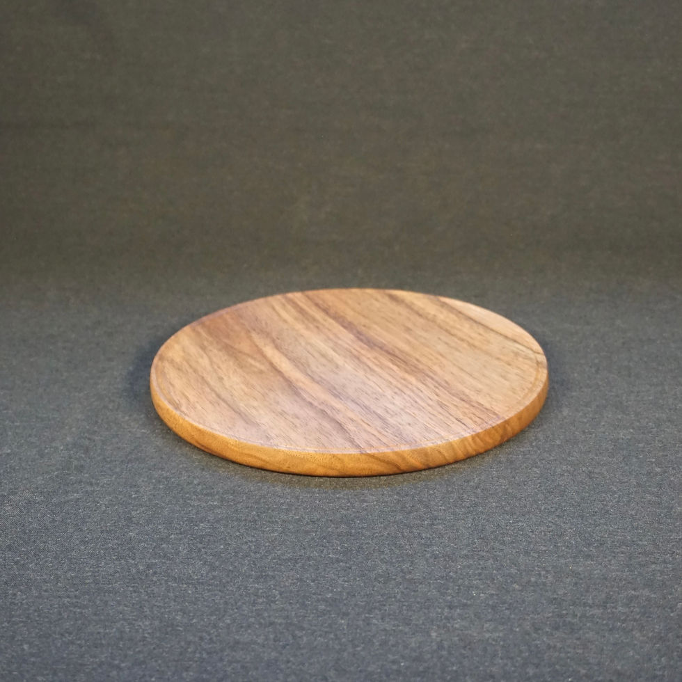 Miniaturbild: Servierbrett (Nuss - Ø22cm)