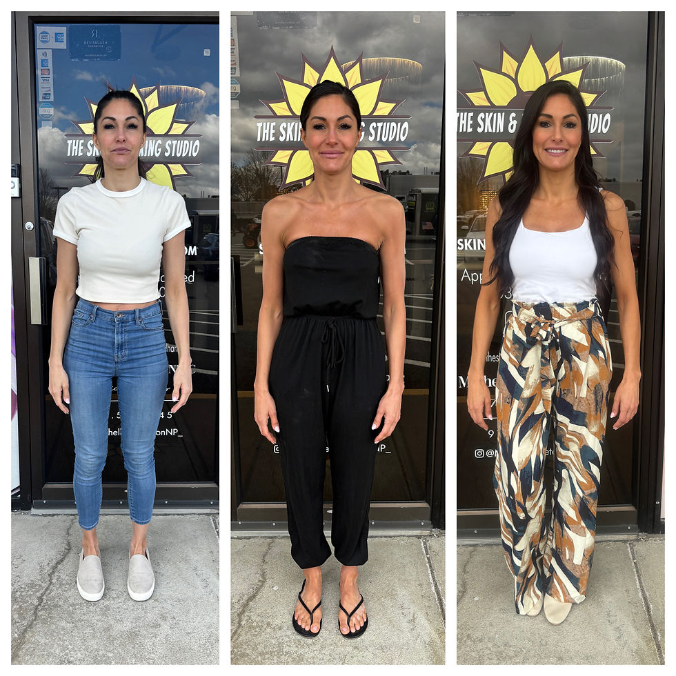 Spray tan progression in Windham NH