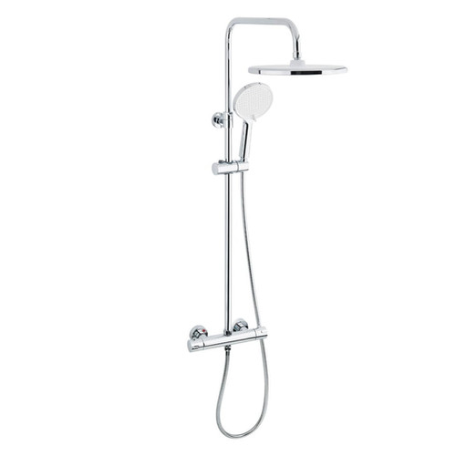Shower System Thermostatic Chrome