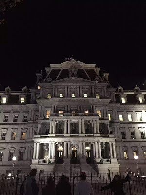 Facade of the Eisenhower Executive Office Building