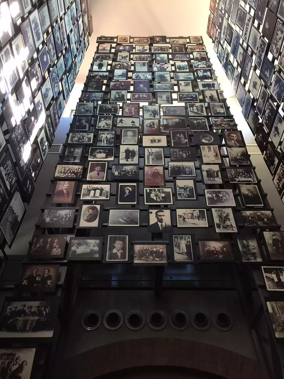 Tower of Faces in the United States Holocaust Memorial Museum