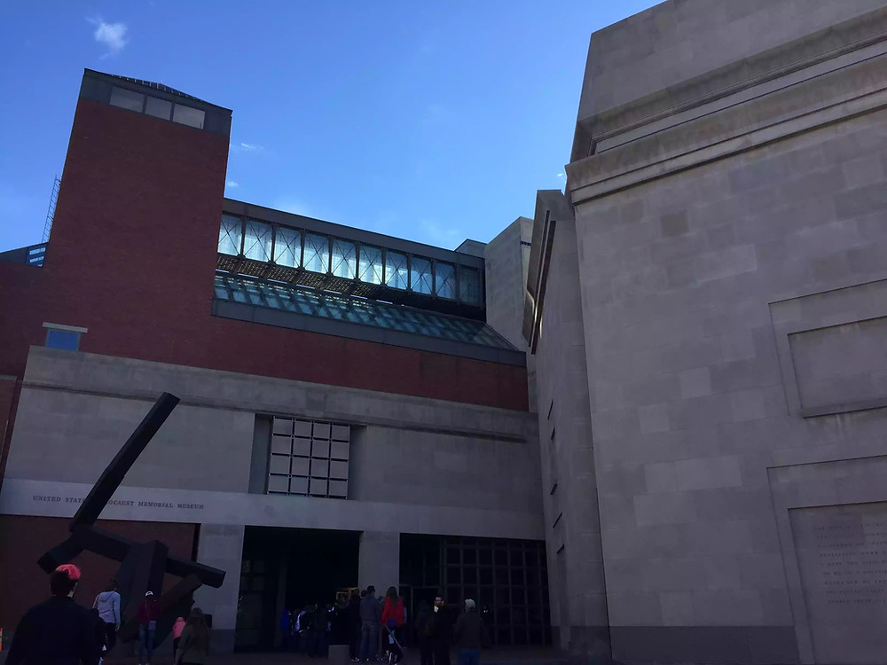 Exterior of the United States Holocaust Memorial Museum
