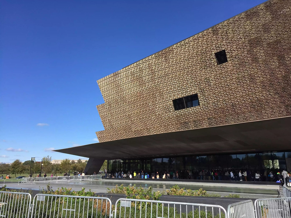 Exterior of the National Museum of African American History