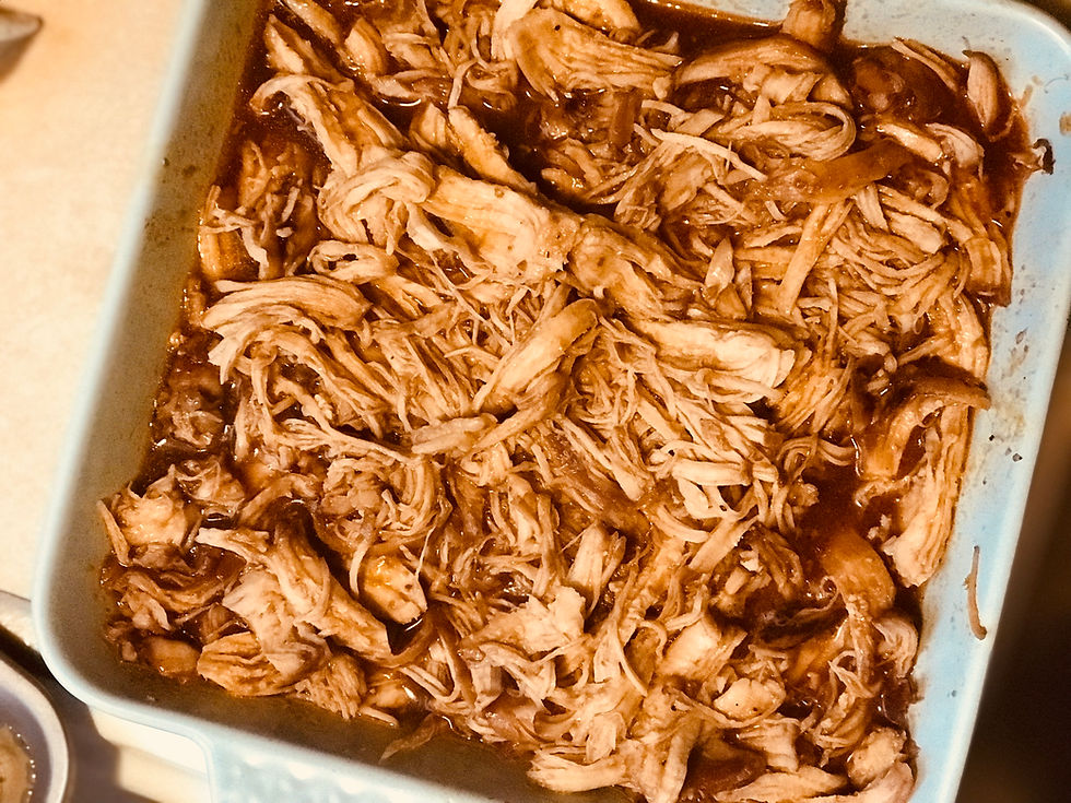 Instant Pot Chicken Pull Sandwiches