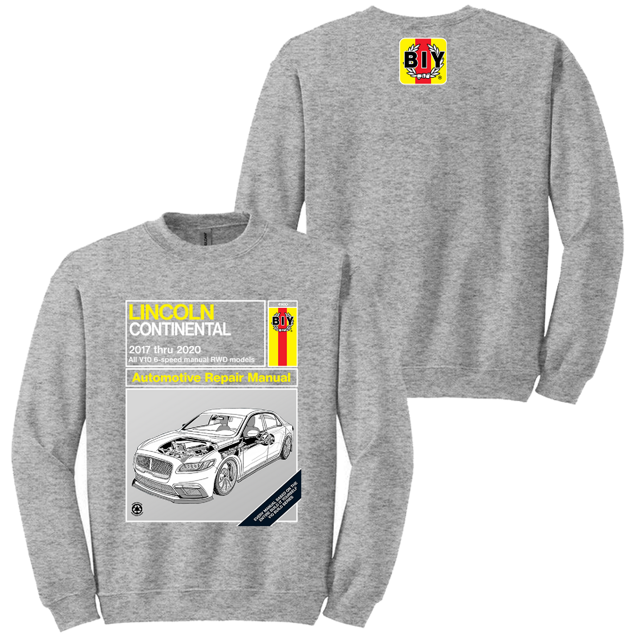 V10 Continental Haynes Manual Sweatshirt