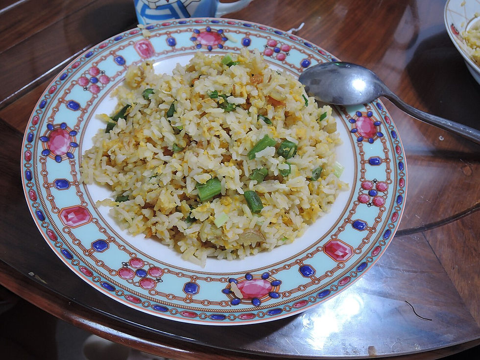 Chicken Thigh Garlic Fried Rice