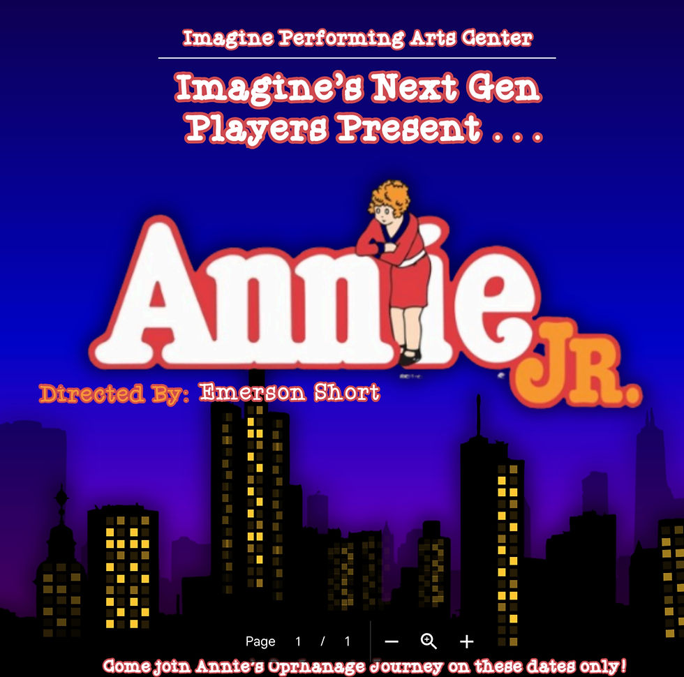 Annie Jr | 2 Week Intensive Performance