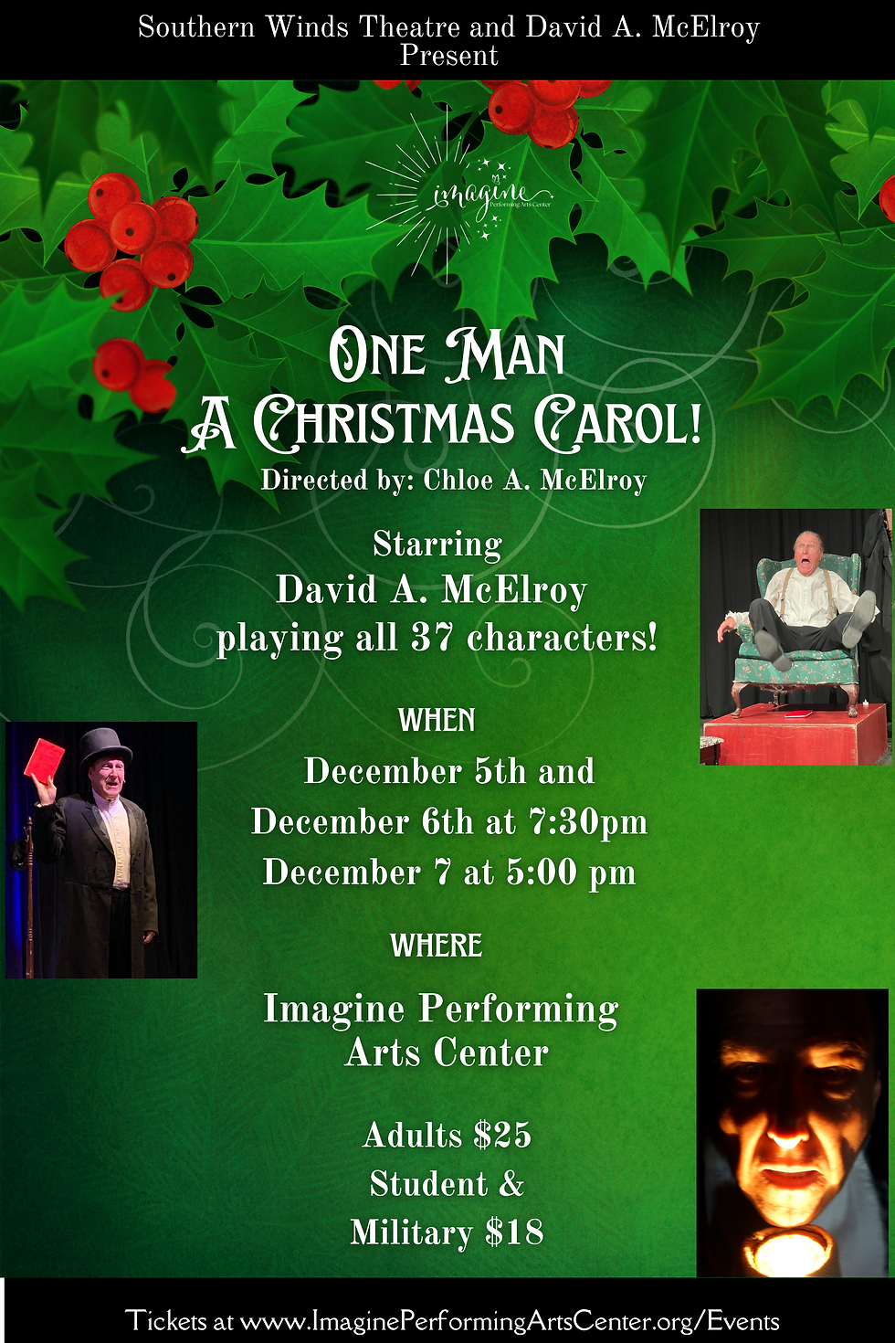 One Man Christmas Carol