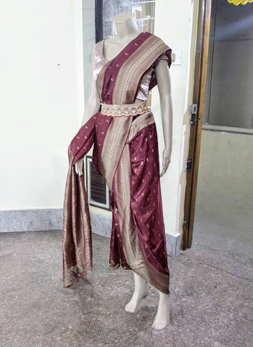 Stitched Saree Designs Dhoti Saree Readymade Dhoti Saree Stitch