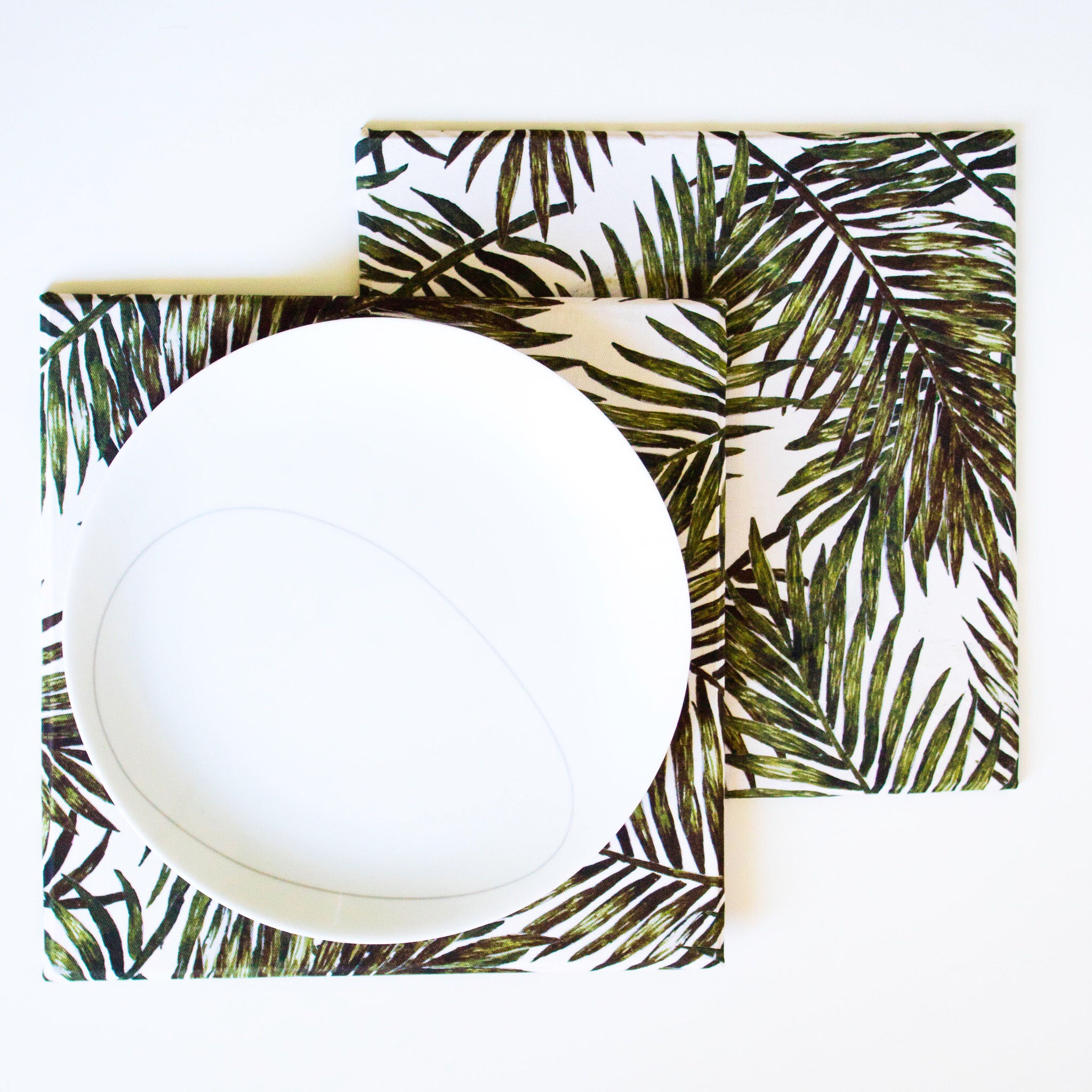 SOUSPLAT QUADRADO ESTAMPA PALMEIRAS