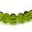 Thumbnail: Olive nuggets glass beads 12mm