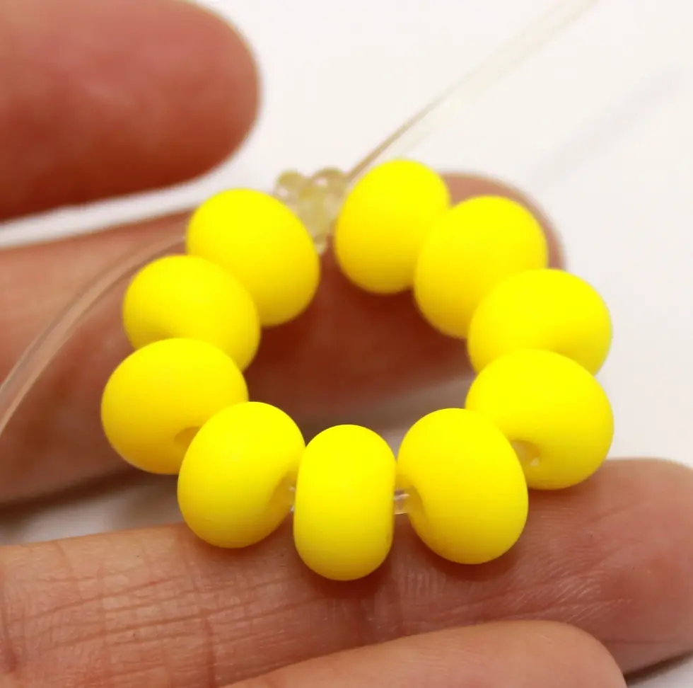 Yellow etched spacer