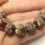 Thumbnail: Etched beads 14mm with lava texture
