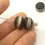 Thumbnail: Etched rondelle beads 12mm, 6/8/10pcs