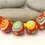 Thumbnail: Artisan glass beads 14(15)mm