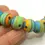 Thumbnail: Artisan matte donut beads for jewelry