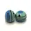 Thumbnail: Turquoise pair glass bead