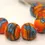 Thumbnail: Artisan glass cube beads