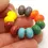 Thumbnail: Mix spacer glass beads 8mm