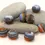 Thumbnail: Artisan matte donut beads for jewelry