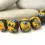 Thumbnail: Artisan glass beads 14mm