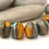 Thumbnail: Artisan matte donut beads for jewelry