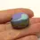 Thumbnail: Lavender etched glass bead 20mm, 1pc
