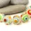 Thumbnail: Artisan glass beads with polka